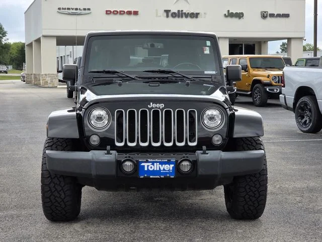 Used 2018 Black Jeep Unlimited Sahara image 3