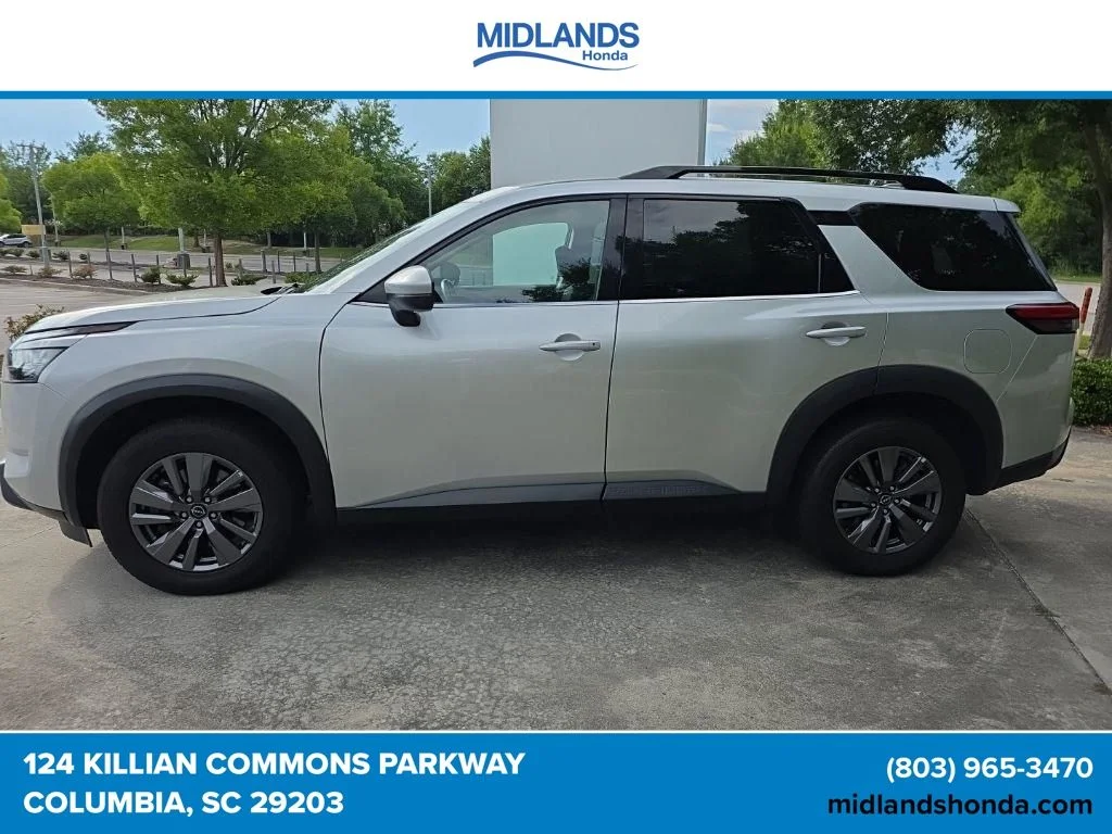 Used 2024 Brilliant Silver Metallic Nissan SV image 2