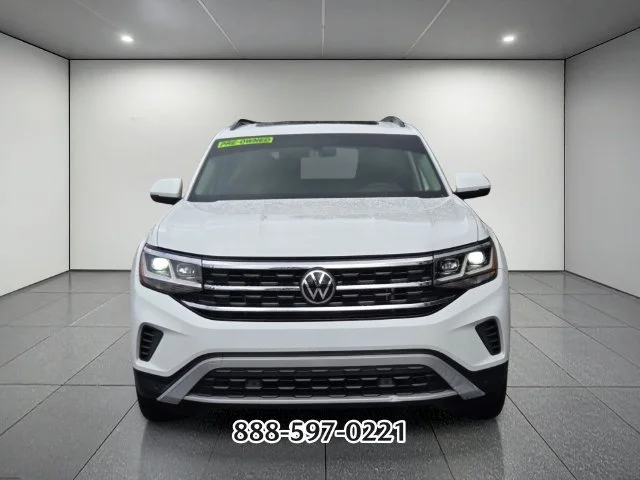 Used 2022 Pure White Volkswagen 3.6L V6 SE W/TECHNOLOGY image 8