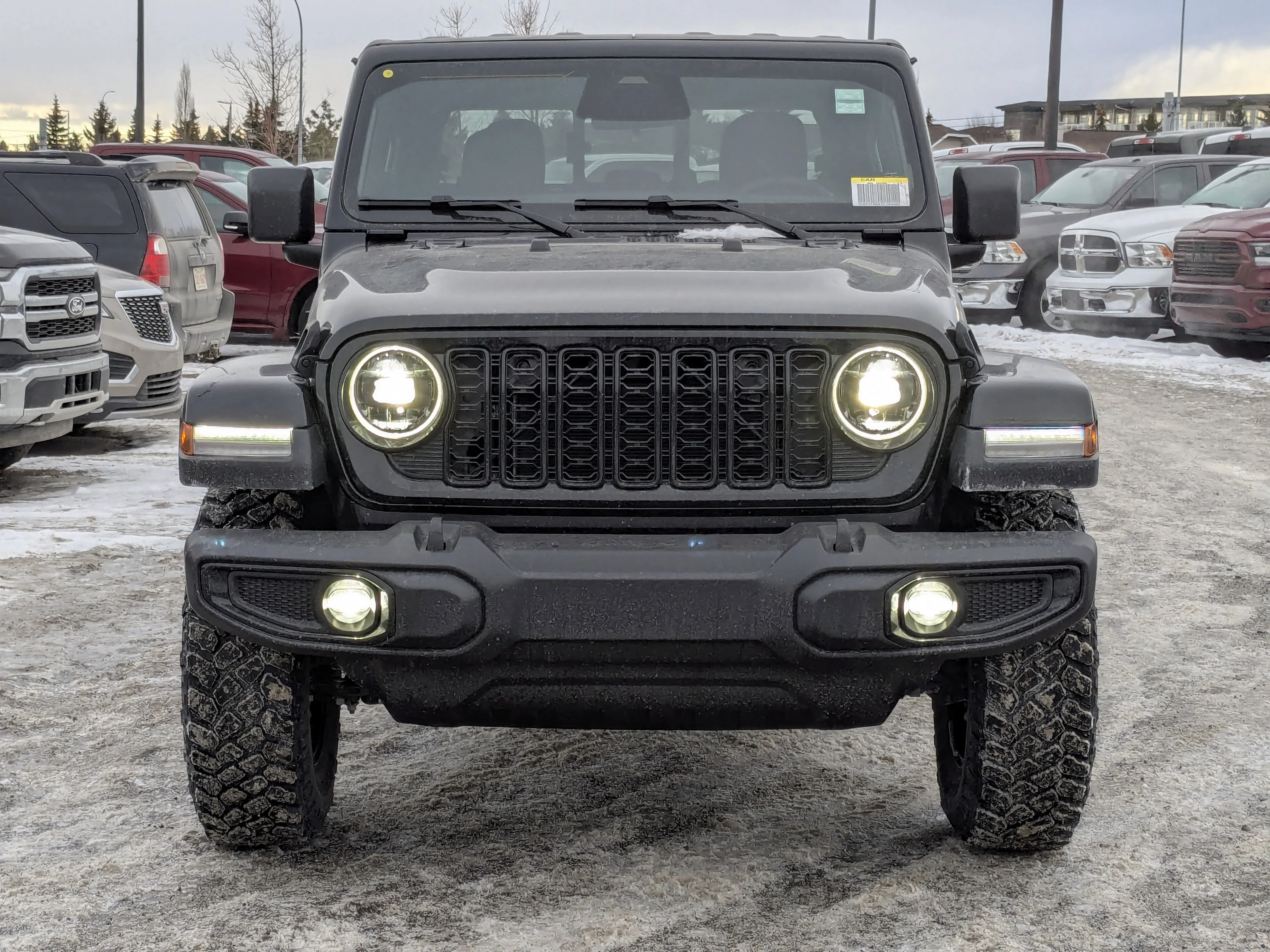 New 2026 Black Jeep Willys - Off Road Tires - Willys Suspension - Heated Seats & Steering & Tons More! image 3