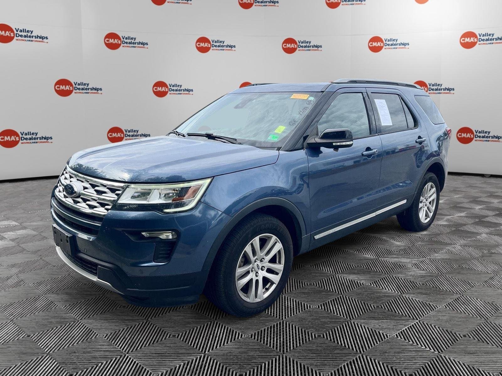 Used 2018 Blue Ford XLT image 9