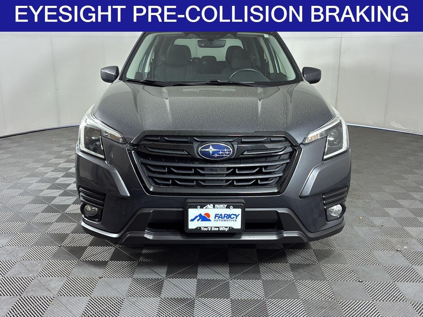 Used 2022 Magnetite Gray Metallic Subaru Premium image 4
