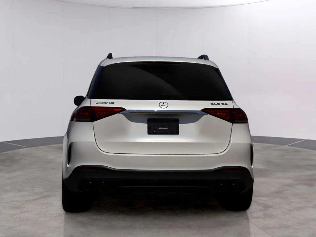 Used 2021 designo Diamond White Metallic Mercedes-Benz GLE 53 AMG® image 6