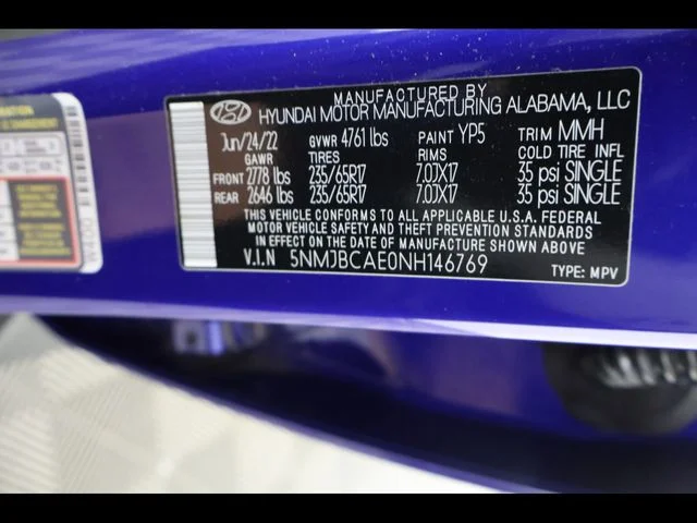 Used 2022 Blue Hyundai SEL image 29