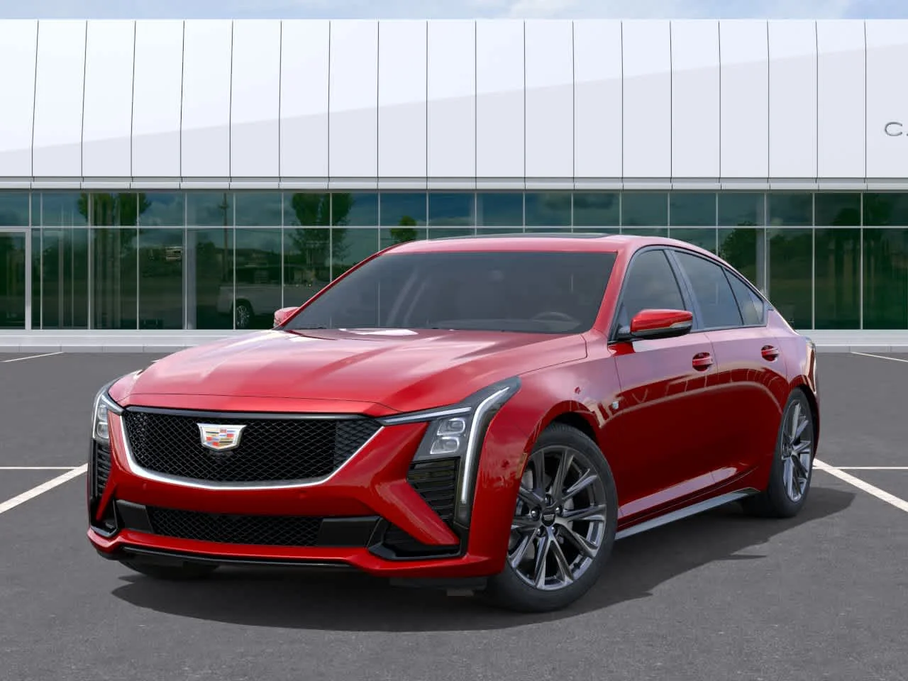New 2026 Radiant Red Tintcoat Cadillac Sport image 6