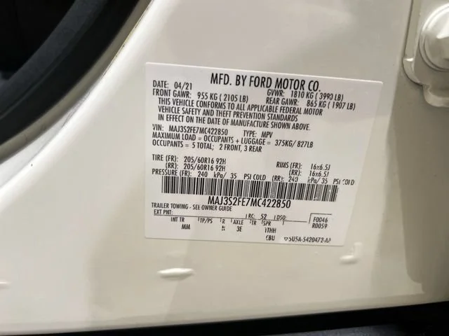 2021 Ford EcoSport S - Photo 28