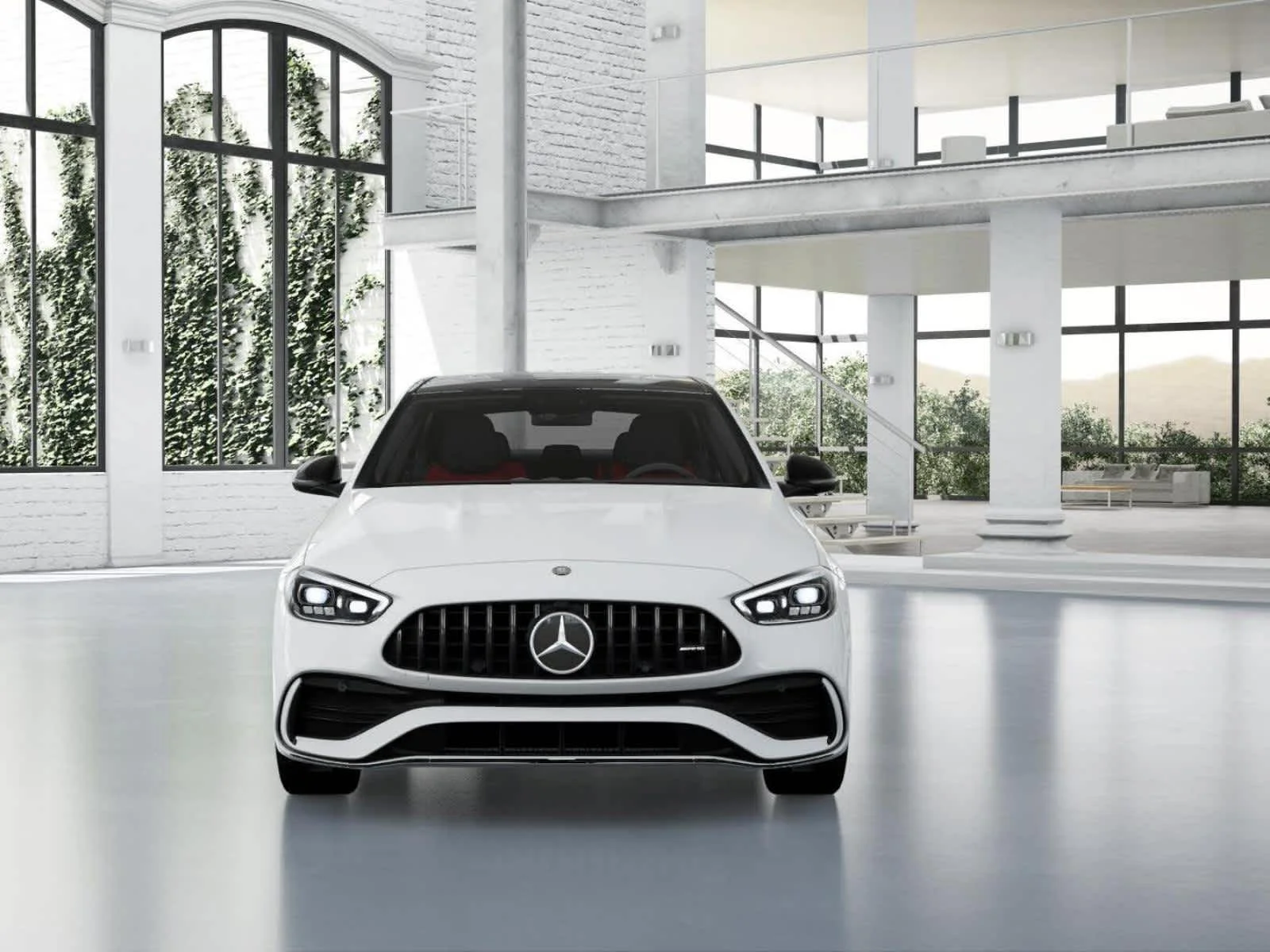 New 2026 Polar White Mercedes-Benz AMG® C 43 4MATIC Sedan image 6