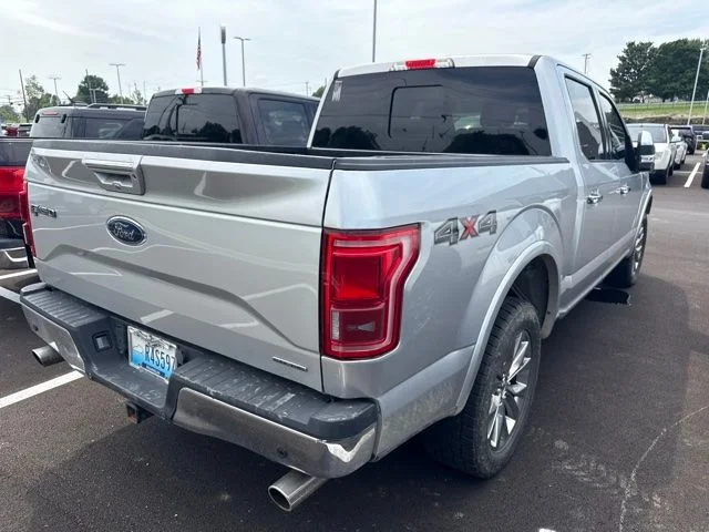 Used 2016 Ingot Silver Metallic Ford Lariat image 4