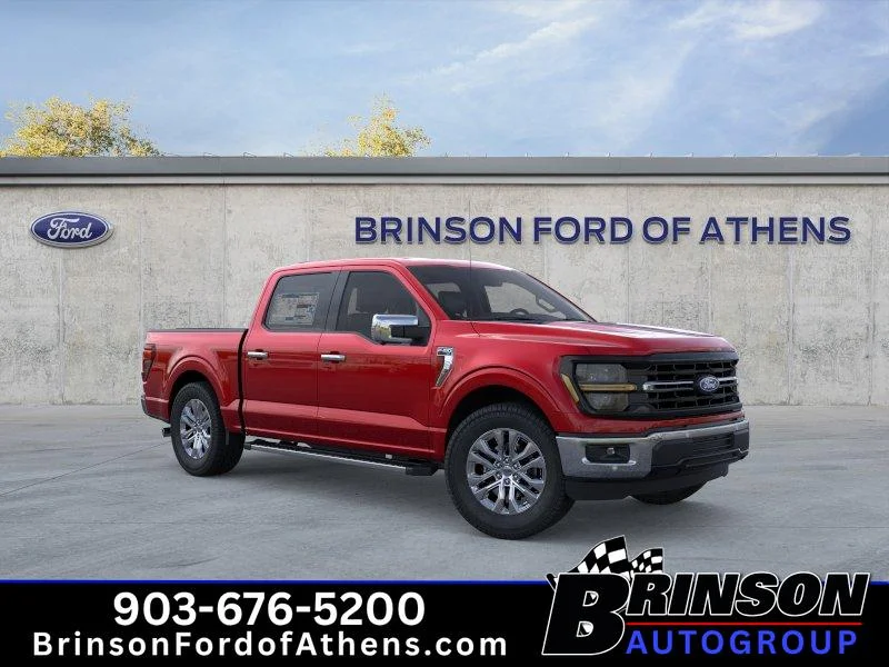 New 2026 Ruby Red Metallic Tinted Clearcoat Ford XLT image 7
