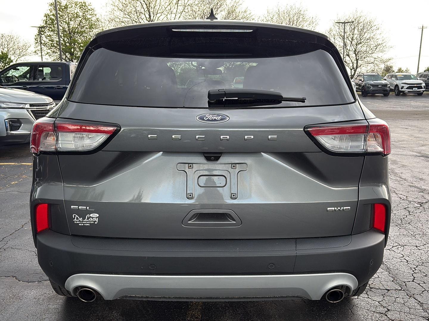 Used 2022 Carbonized Gray Ford SEL image 8