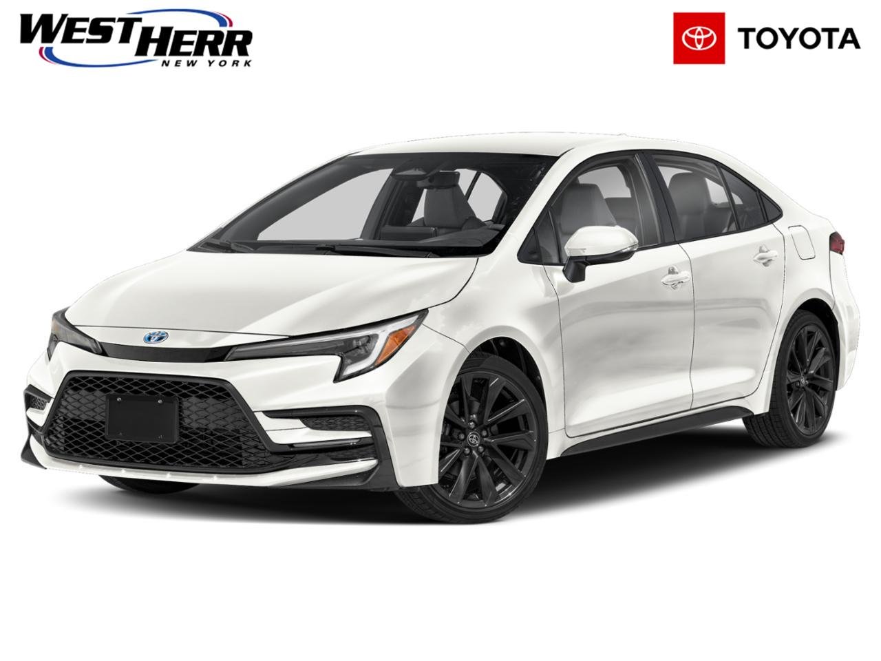 New 2027 Ice Cap Toyota Hybrid SE image 1