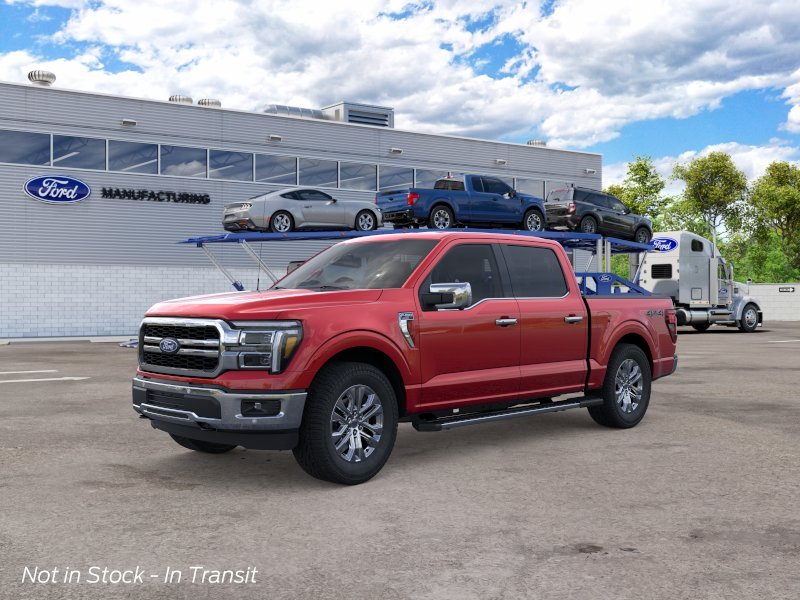 New 2026 Ruby Red Metallic Tinted Clearcoat Ford Lariat image 1