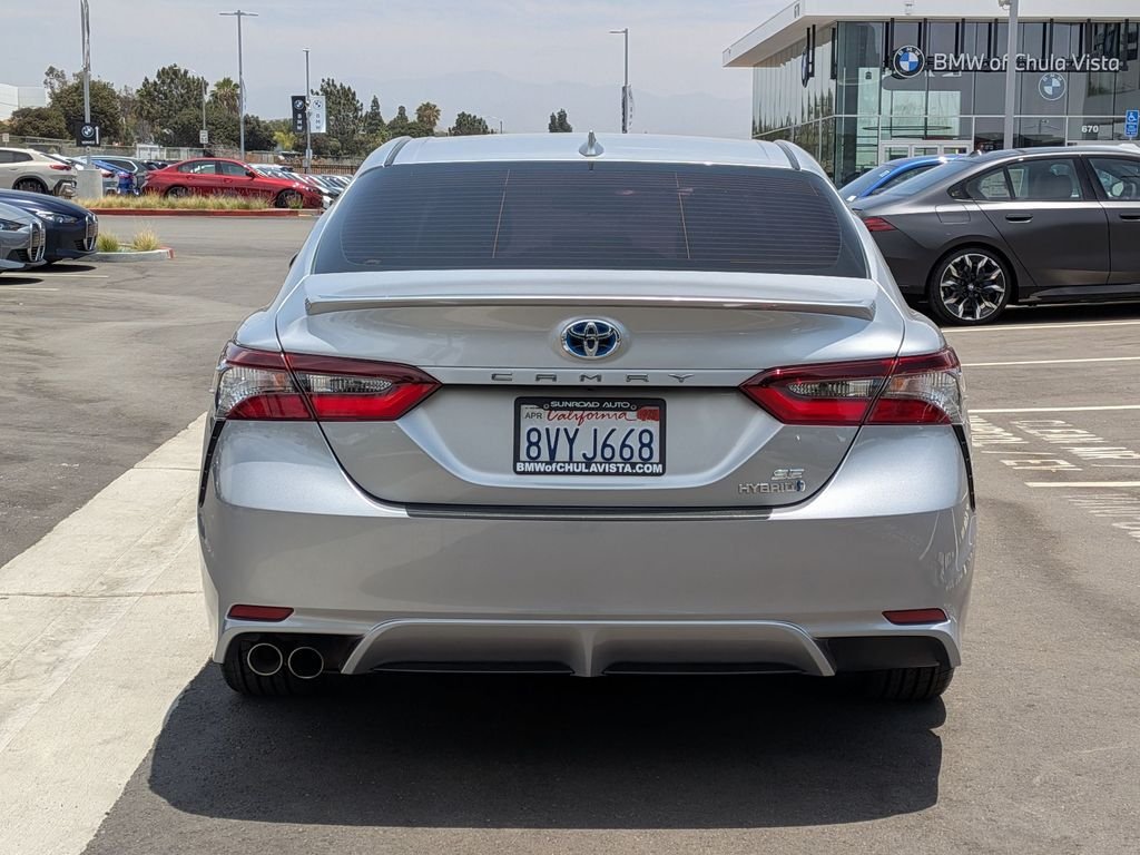 Used 2021 Silver Toyota SE image 7
