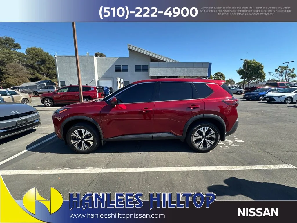 Used 2021 Red Nissan SV image 1