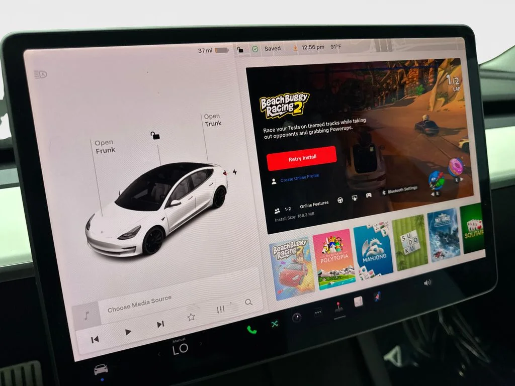 Used 2021 White Tesla Performance image 65