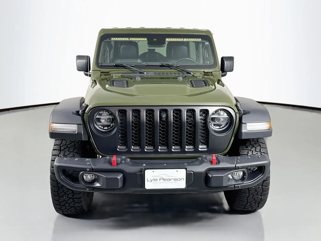 Used 2021 Green Clearcoat Jeep Unlimited Rubicon image 6