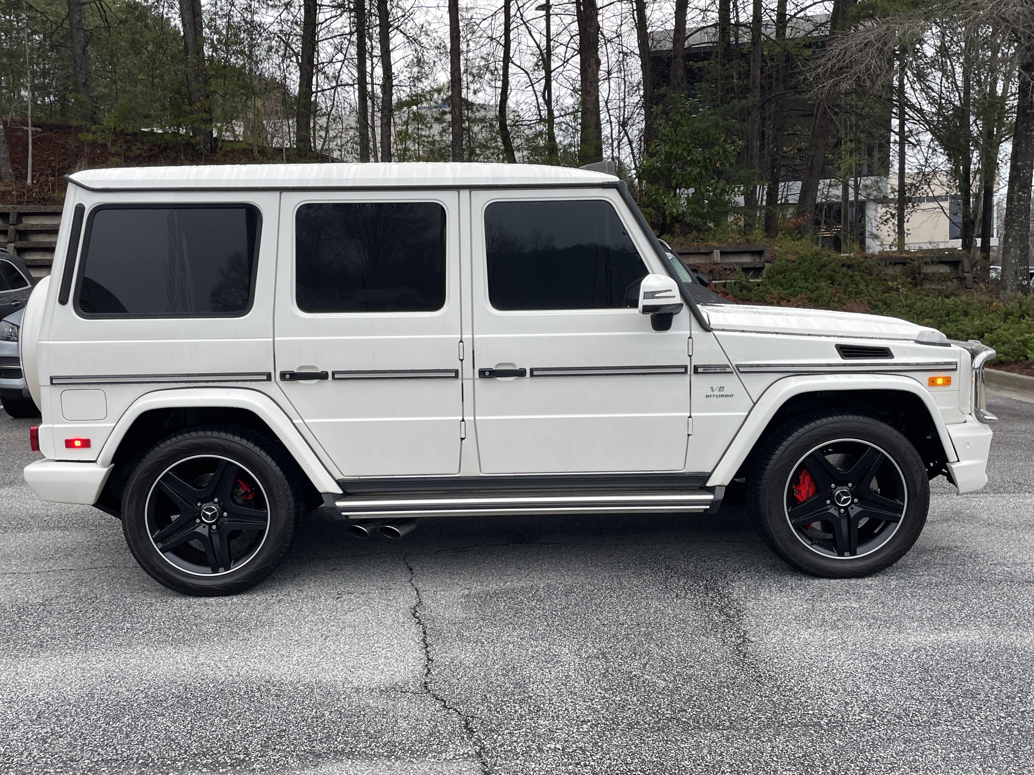 Used 2017 designo® Mystic White Metallic Mercedes-Benz AMG® G 63 4MATIC® SUV image 5