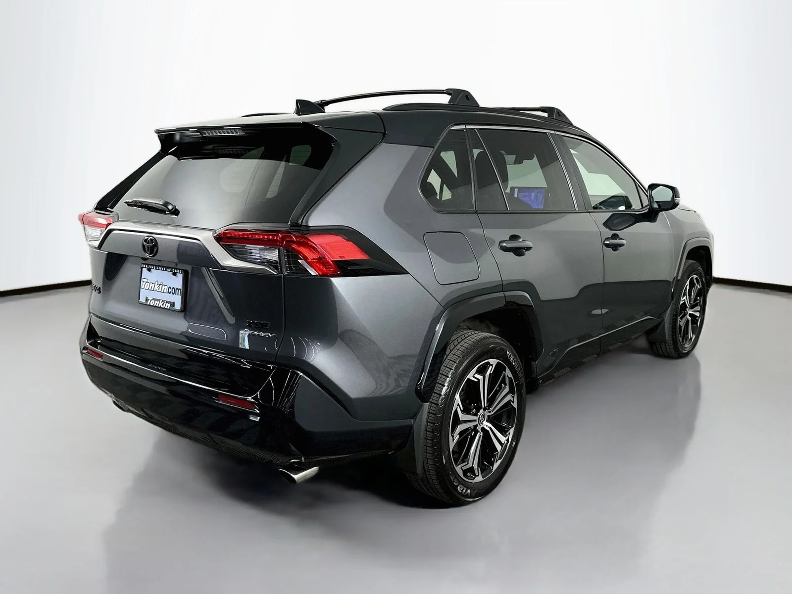 Used 2025 Midnight Black Metallic Toyota XSE image 7
