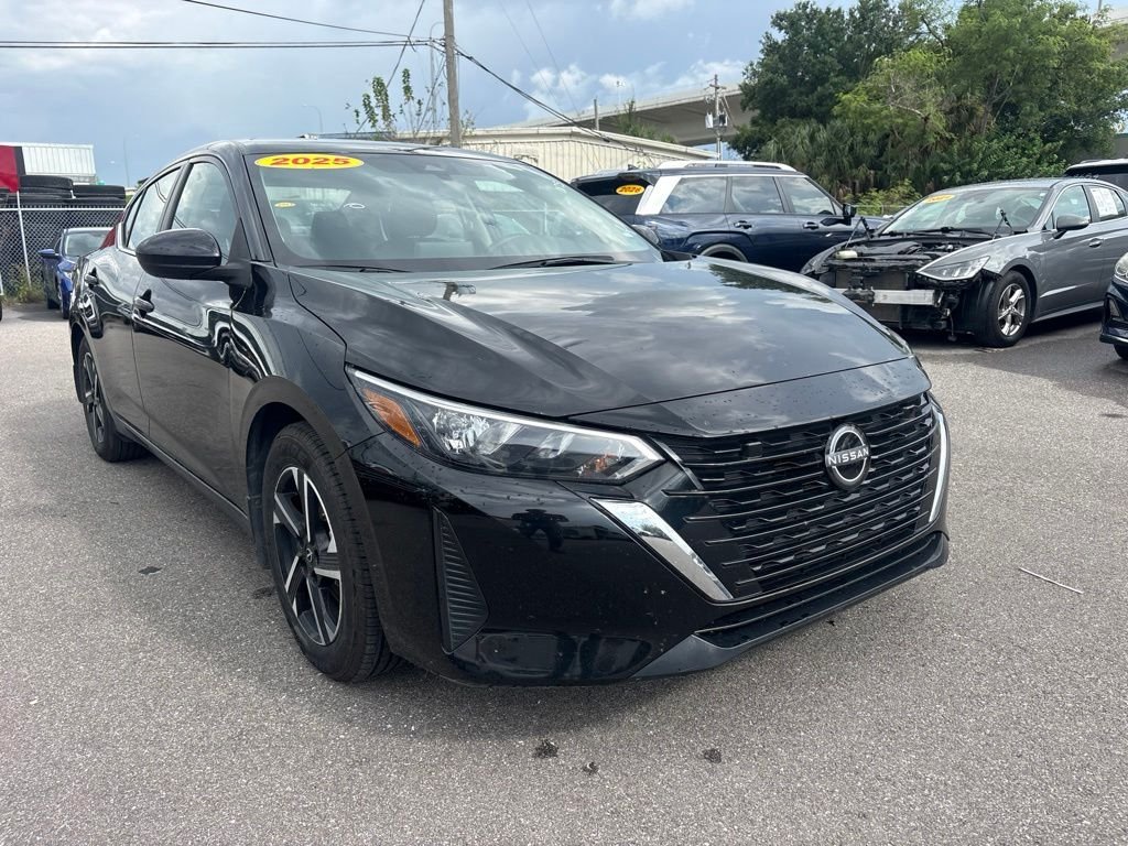 Used 2025 Black Nissan SV image 1