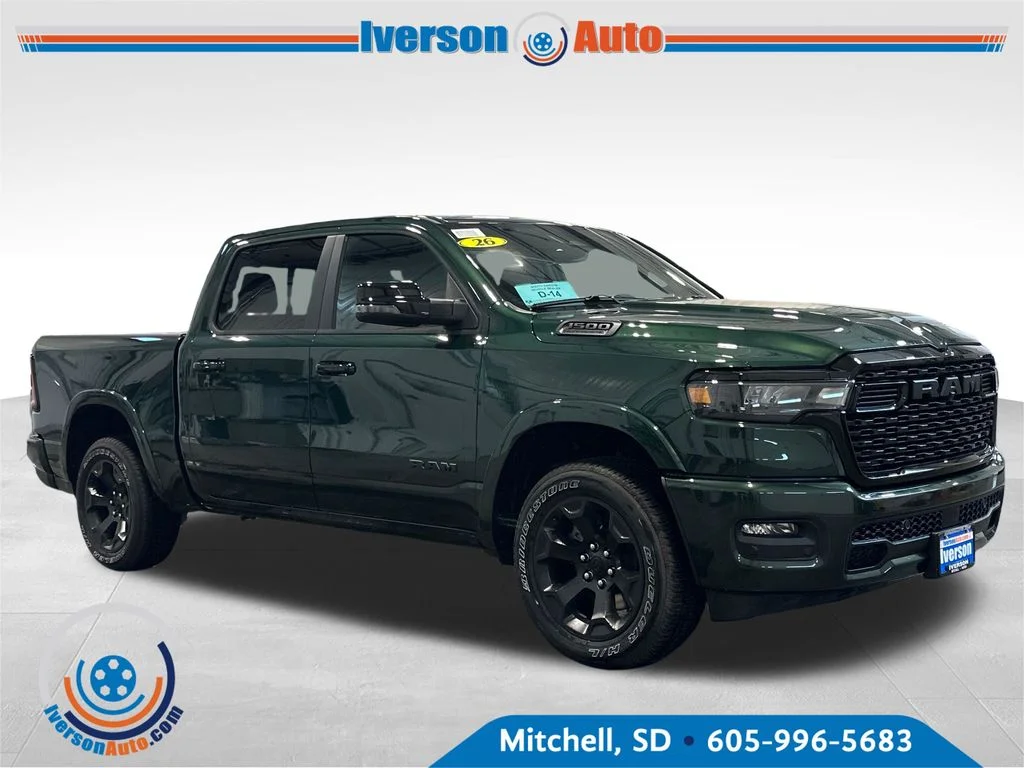 New 2026 Serrano-Green Metallic Exterior Paint RAM Big Horn/Lone Star image 1