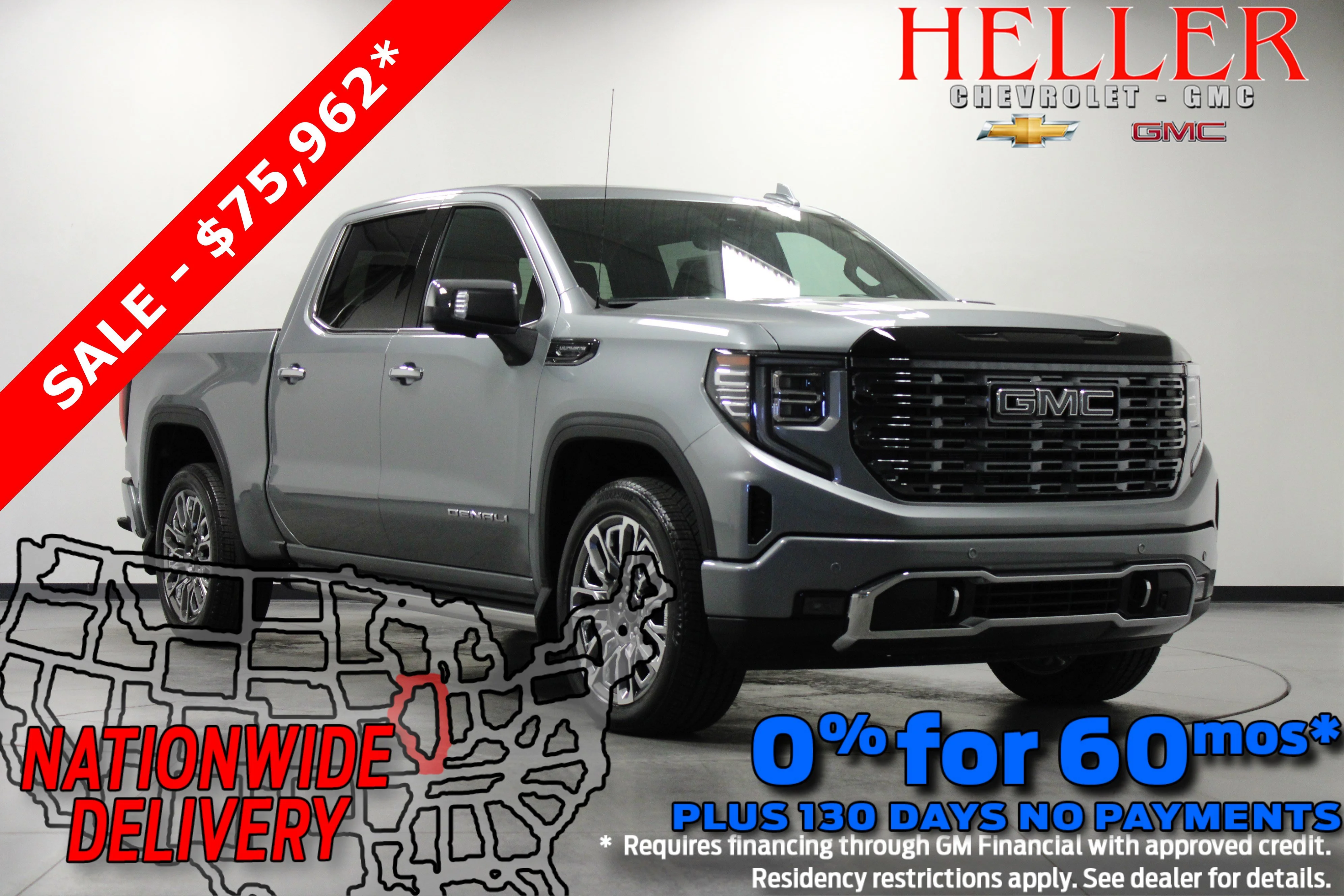 New 2026 Sterling Metallic GMC Denali Ultimate image 1