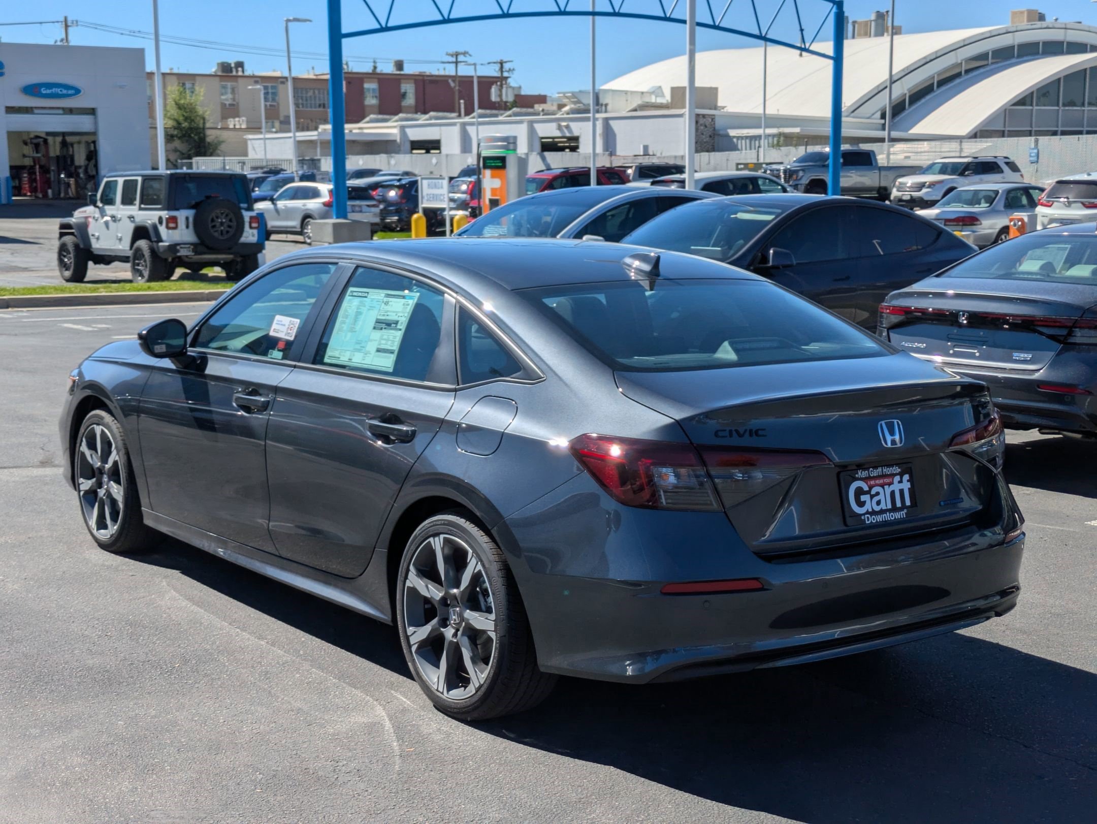New 2026 Meteorite Gray Metallic Honda Sport Touring image 5