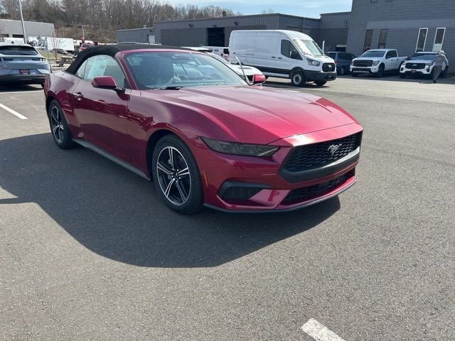 Pink (Molten Magenta Metallic Tri-coat) 2025 Ford Mustang EcoBoost Premium Convertible RWD Convertible Rear-Wheel Drive Automatic