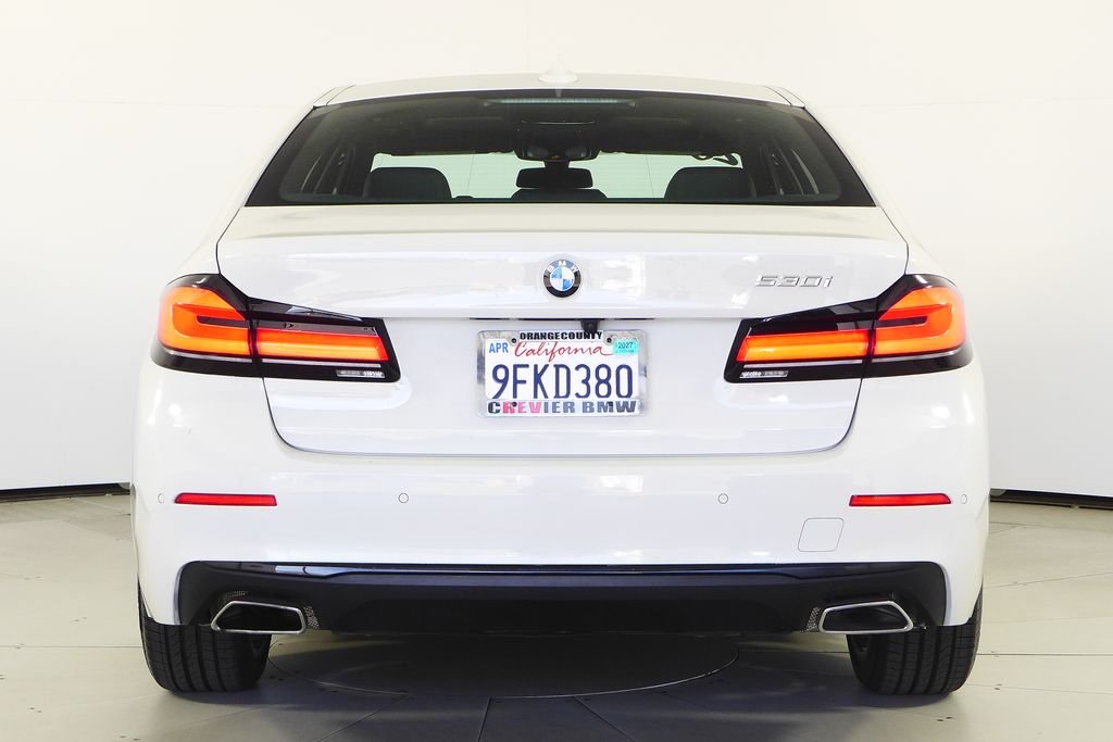 Used 2023 Alpine White BMW 530i image 8