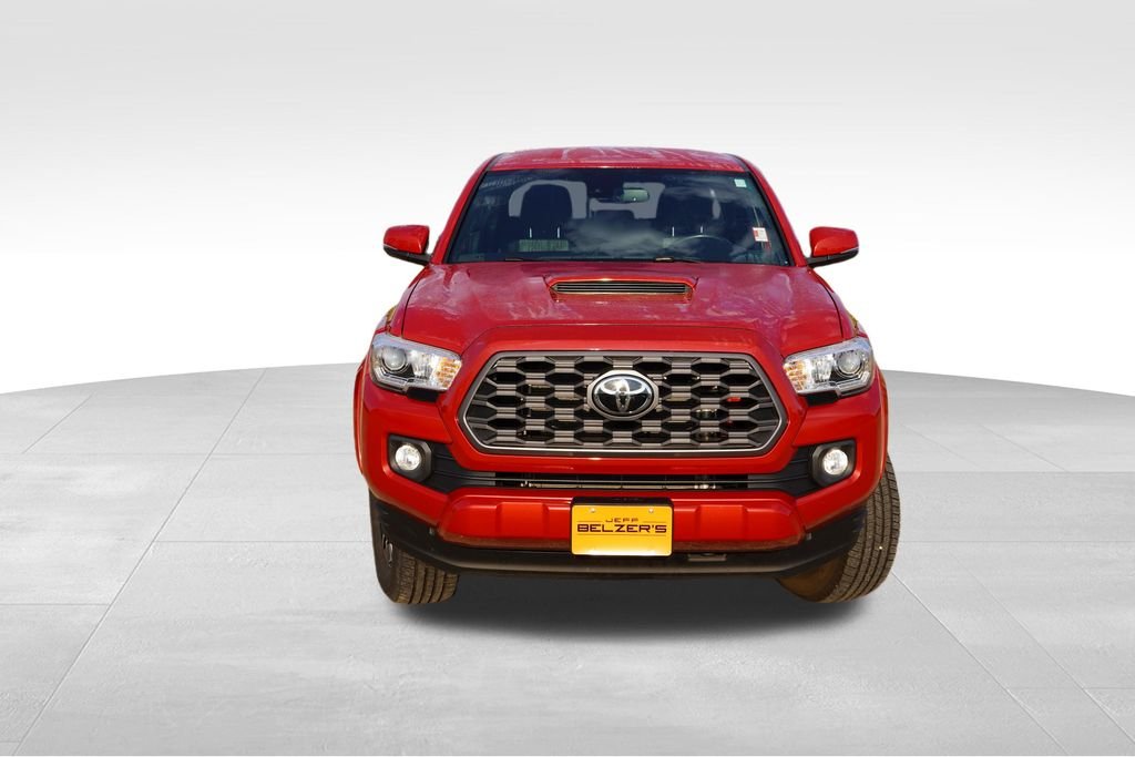 Used 2022 Barcelona Red Metallic Toyota TRD Sport image 12