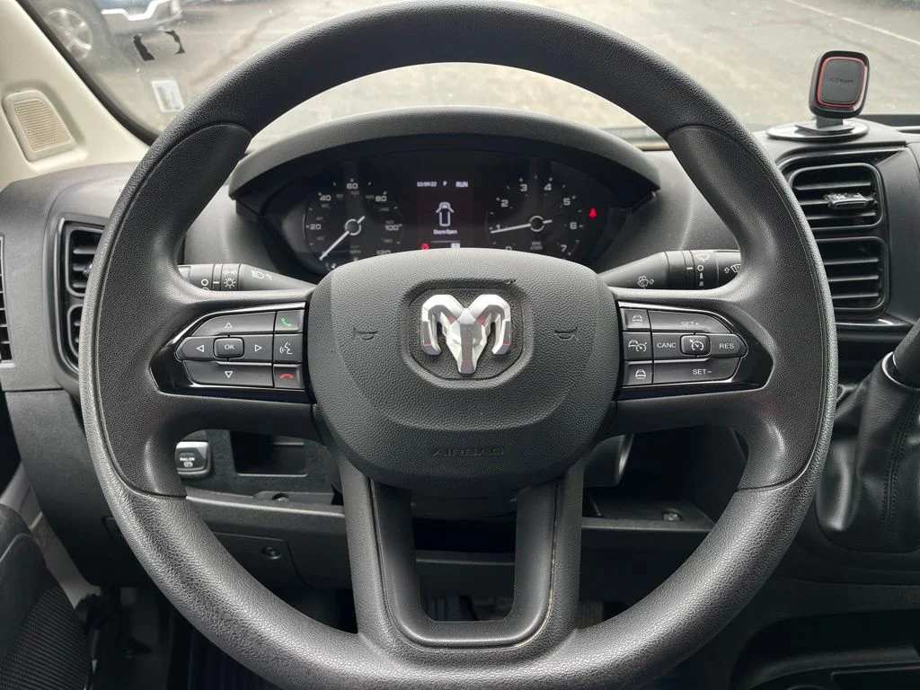 Used 2025 Bright White Clearcoat Ram High Roof image 16