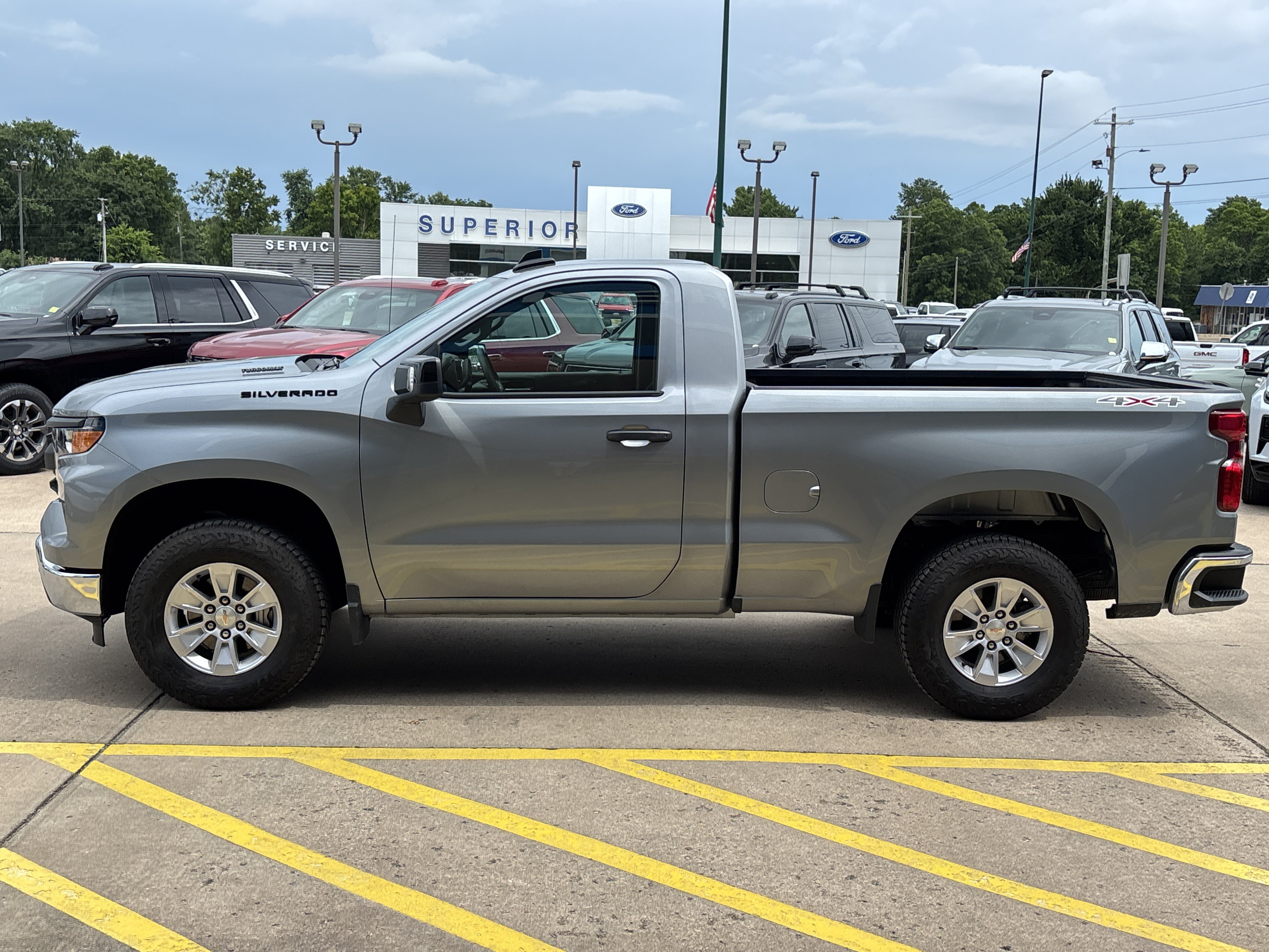 New 2026 Sterling Gray Metallic Chevrolet WT image 7