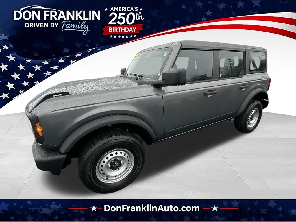 New 2025 Carbonized Gray Metallic Ford Base image 1