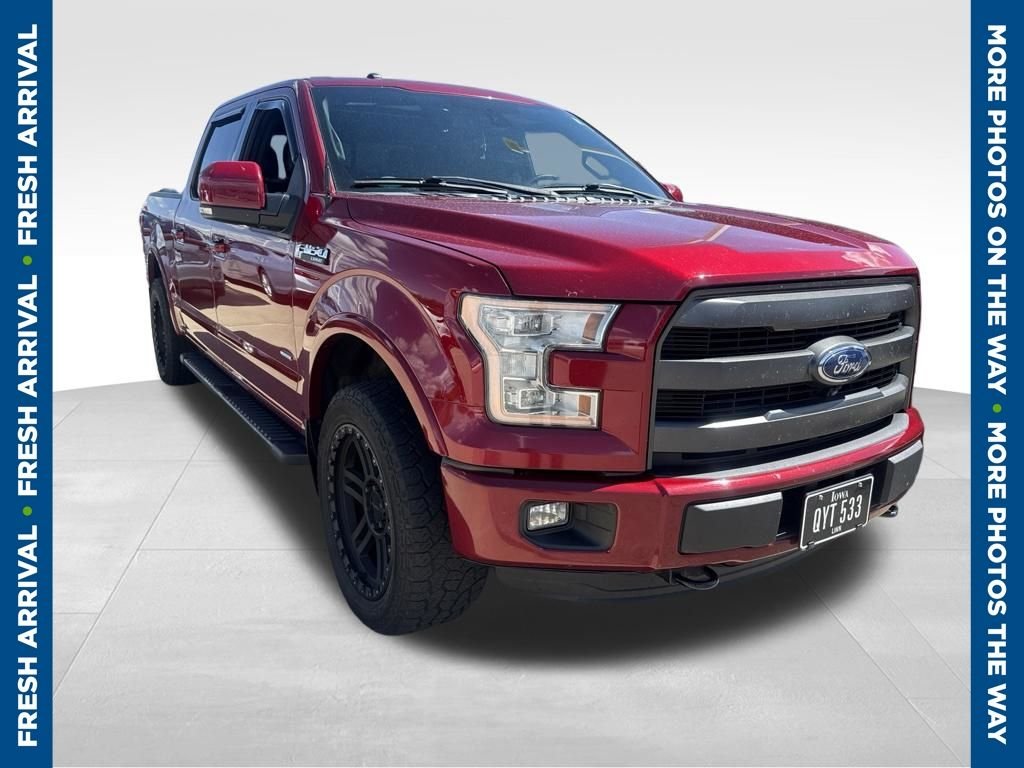 Used 2016 Red Ford Lariat image 1