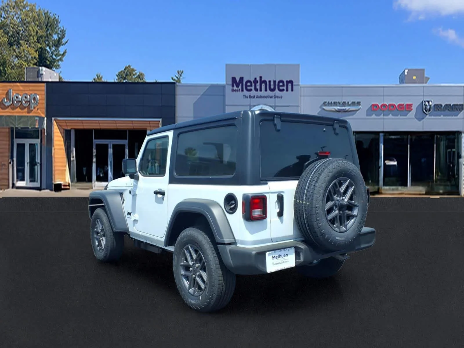 New 2026 Bright White Clearcoat Jeep Sport S image 4