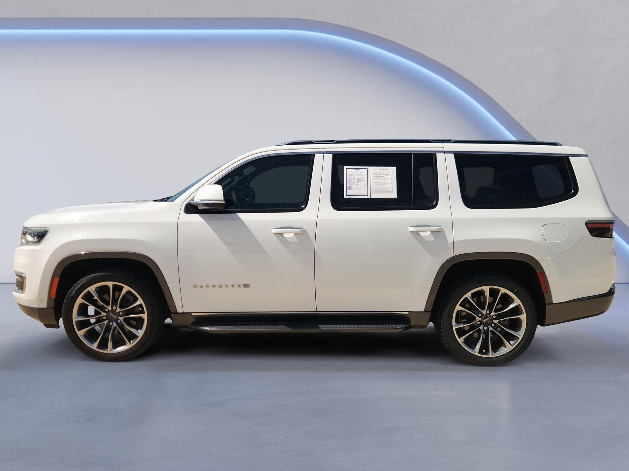 Used 2022 Bright White Clearcoat Jeep Series II image 5