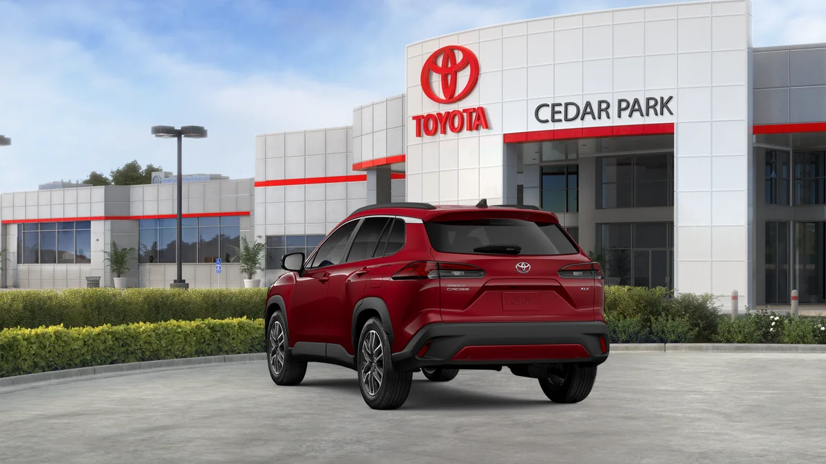 New 2026 Soul Red Crystal Toyota XLE image 7