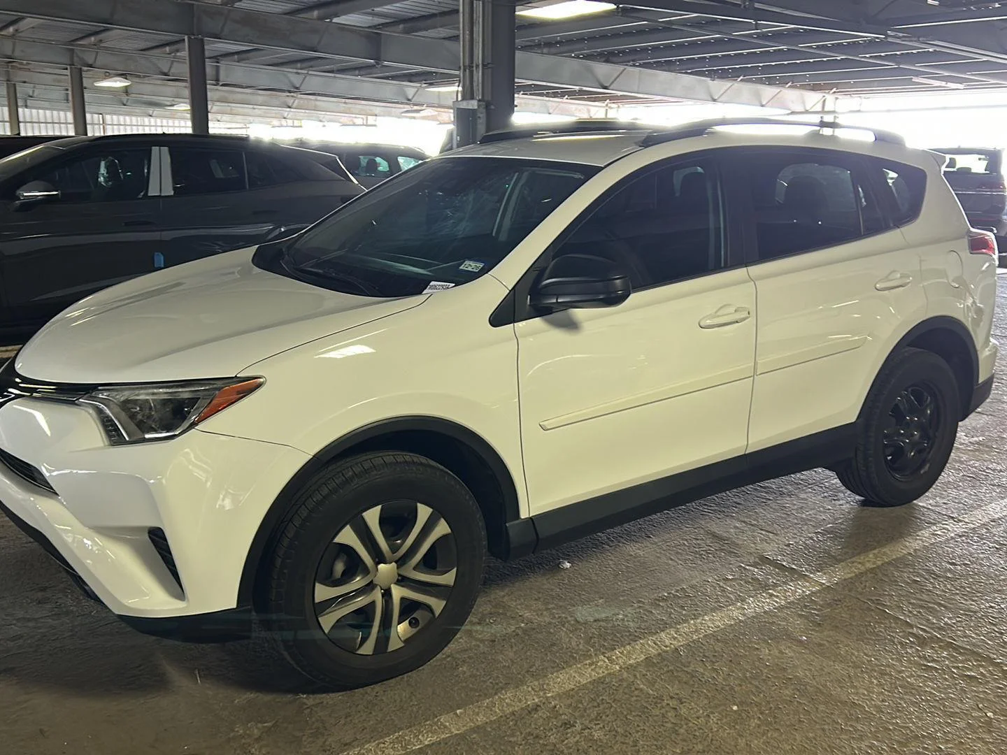 Used 2017 Super White toyota LE image 1