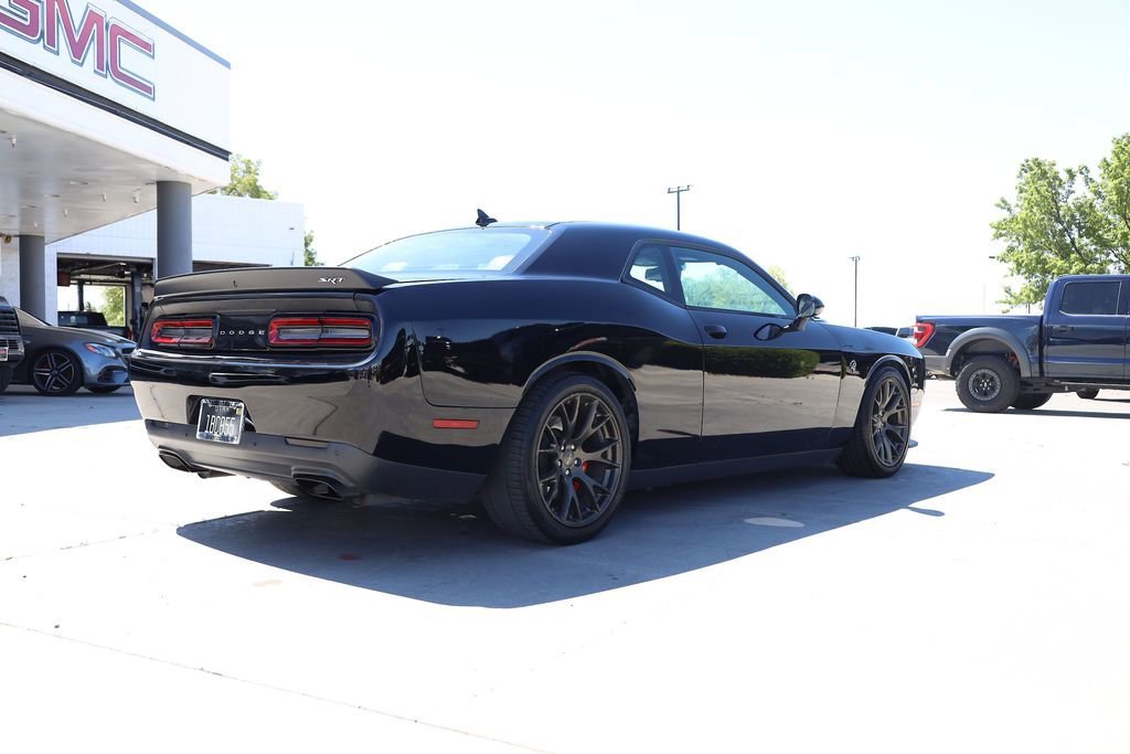 Used 2015 Pitch Black Clearcoat Dodge SRT Hellcat image 6