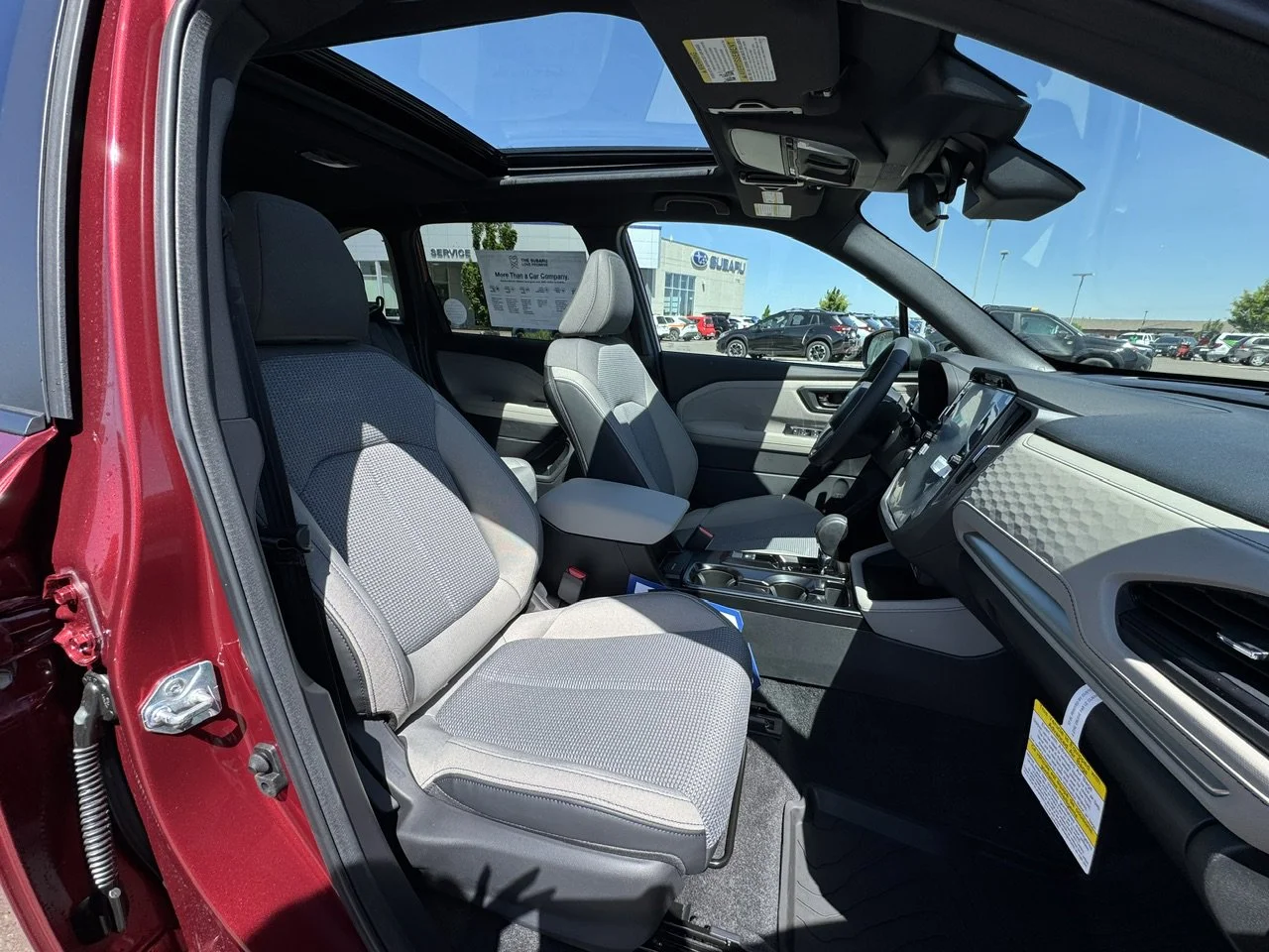 New 2026 Crimson Red Pearl Subaru Premium image 41