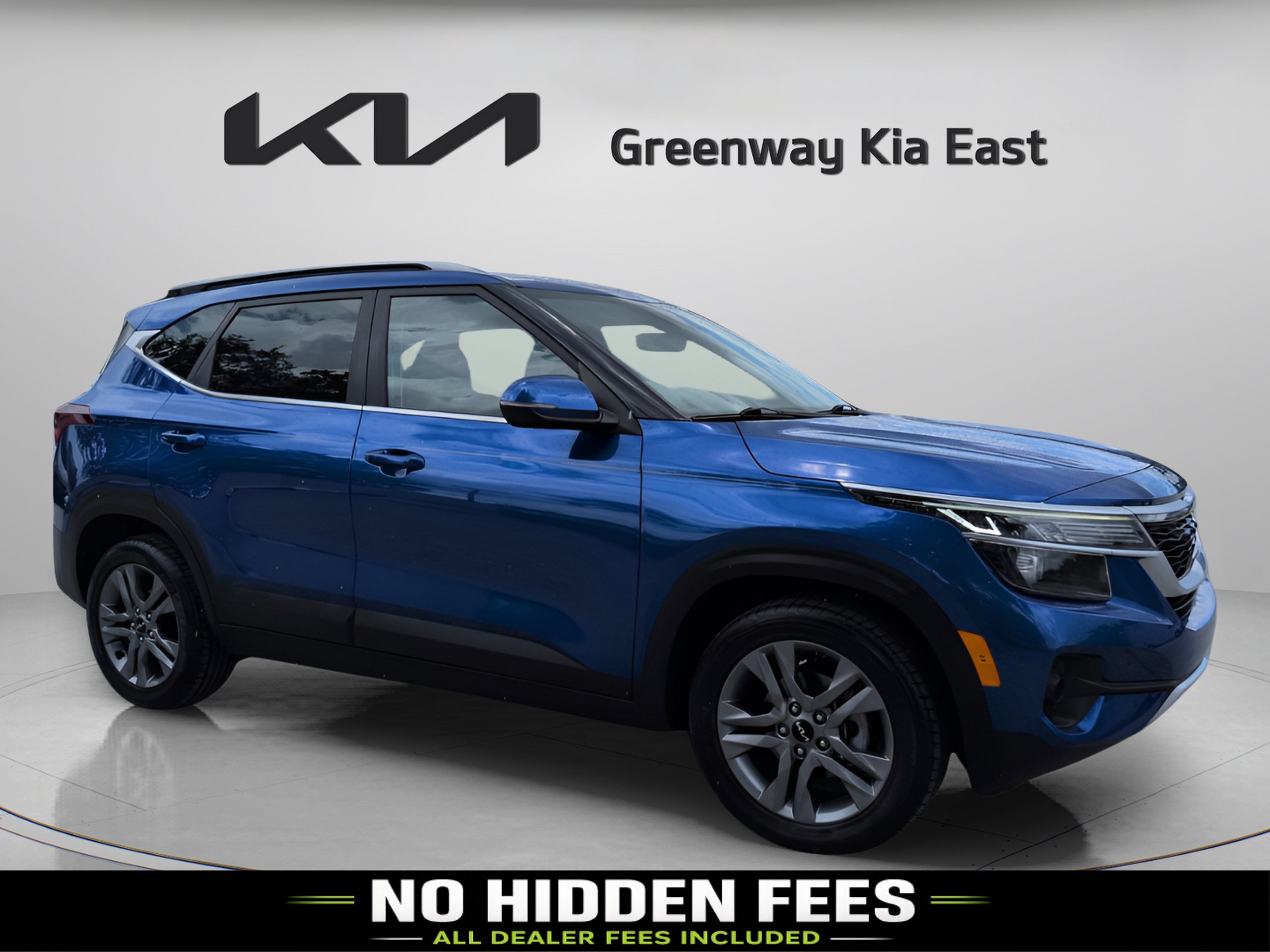 Certified Used 2023 Neptune Blue Kia S image 1