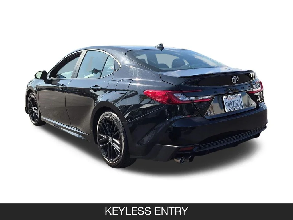 Used 2025 Black Toyota SE image 7