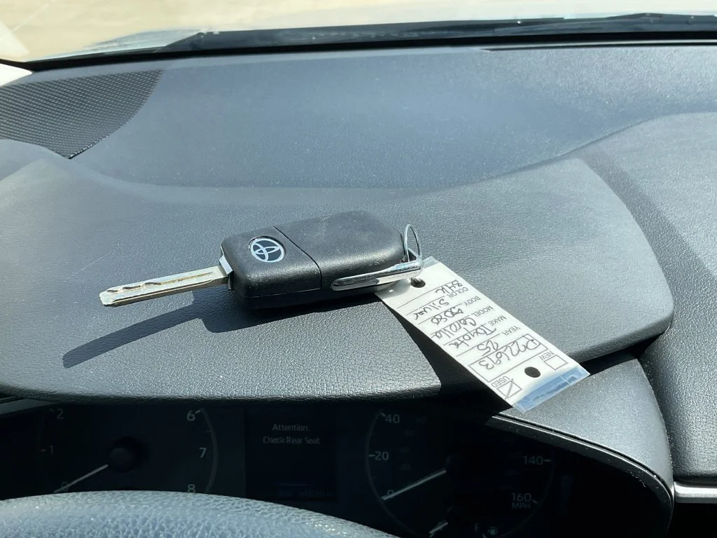 Used 2025 Silver Toyota LE image 34