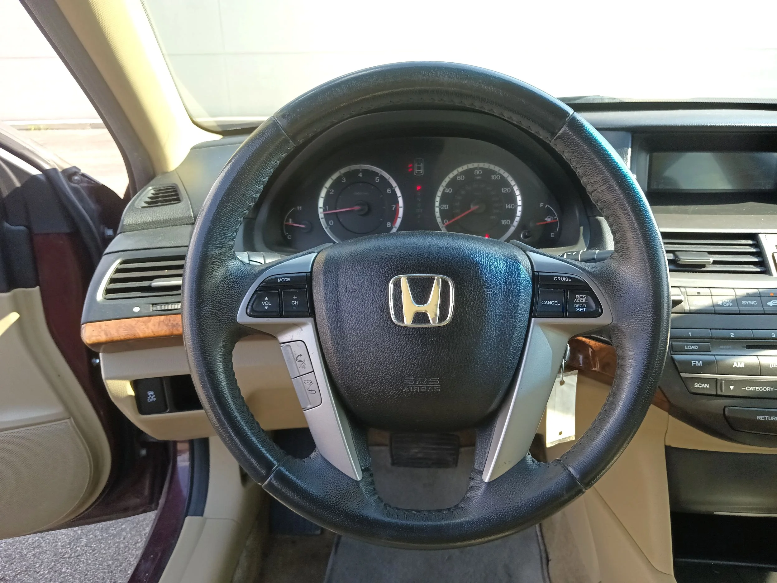 Used 2012 Maroon Honda EX-L V6 Sedan AT image 15