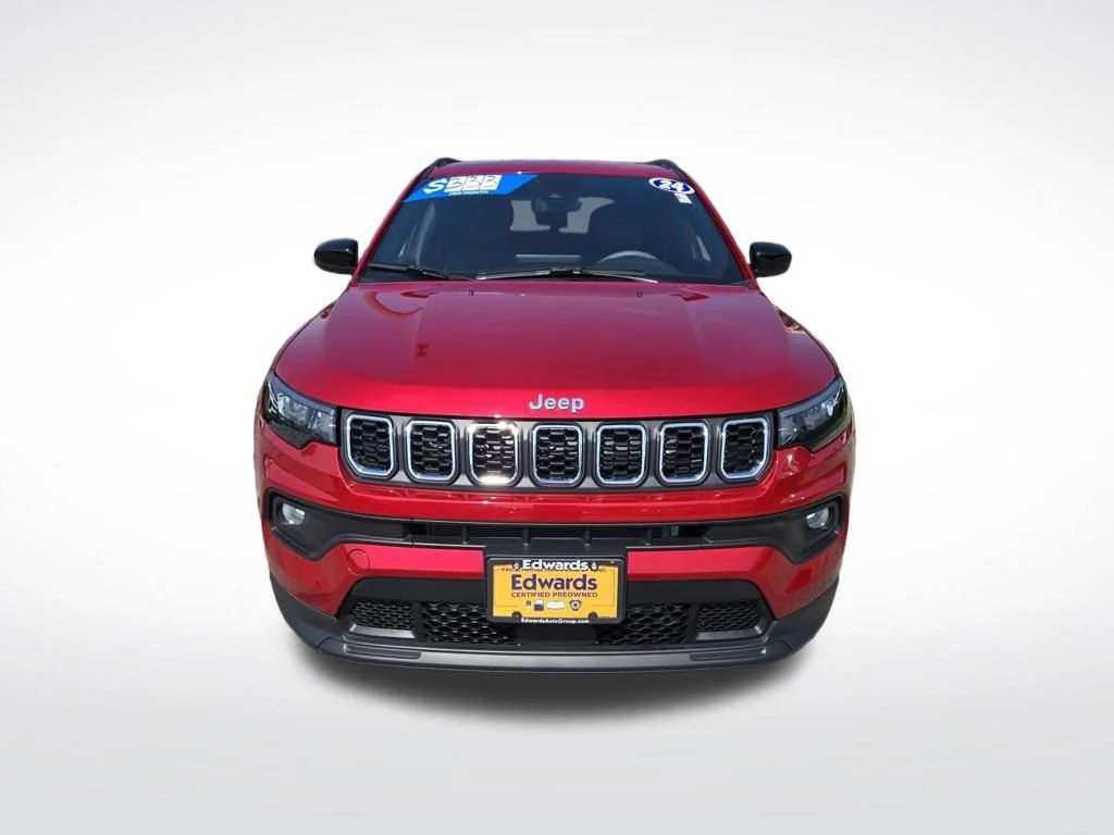 Certified Used 2024 Red Jeep Latitude Lux image 9