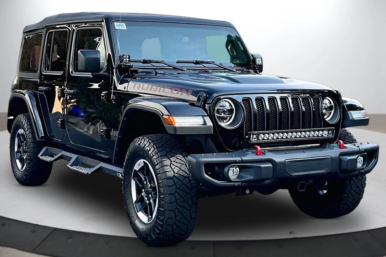 Used 2022 Black Jeep Rubicon image 2