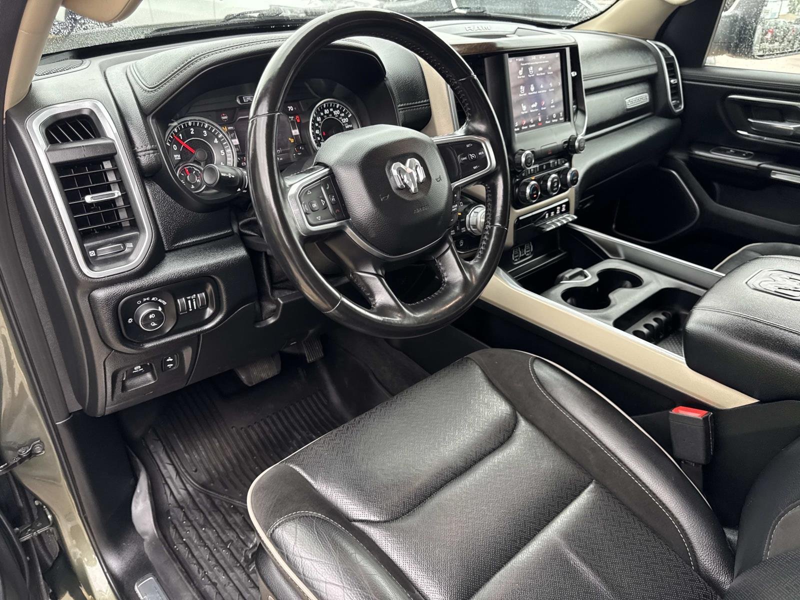Used 2021 Olive Green Pearlcoat Ram Laramie image 17