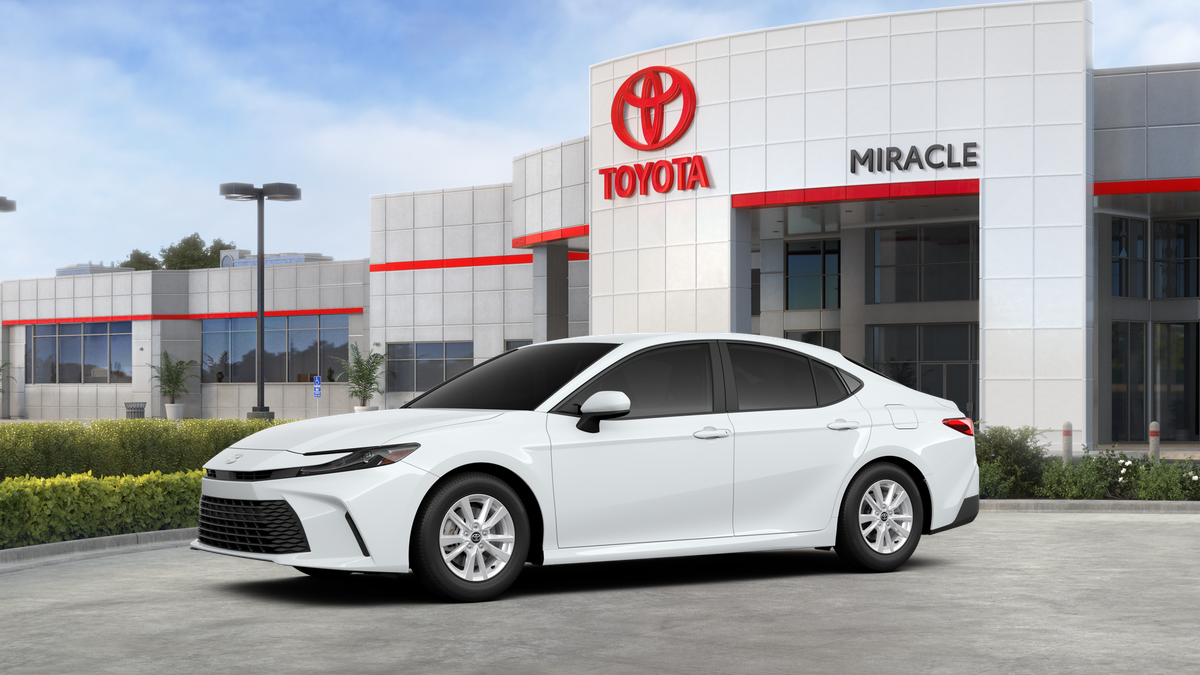 New 2026 White Toyota LE image 24