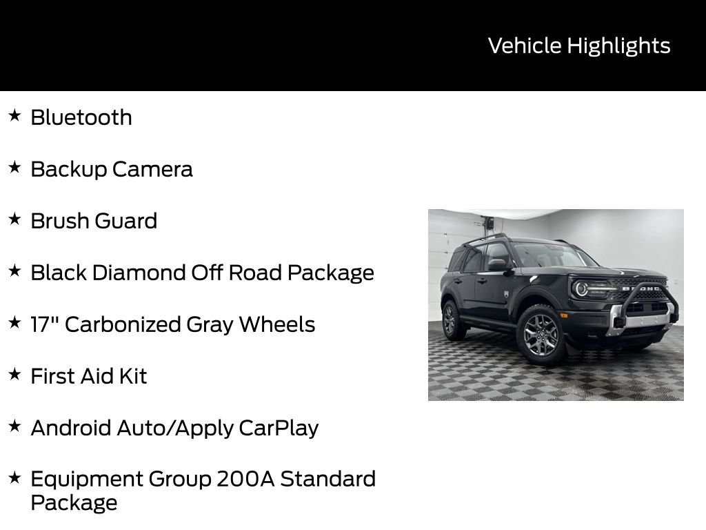 New 2026 Black Ford Big Bend image 5