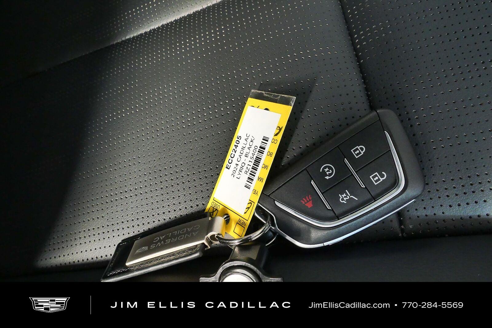 Used 2024 Stellar Black Metallic Cadillac Luxury 2 image 37