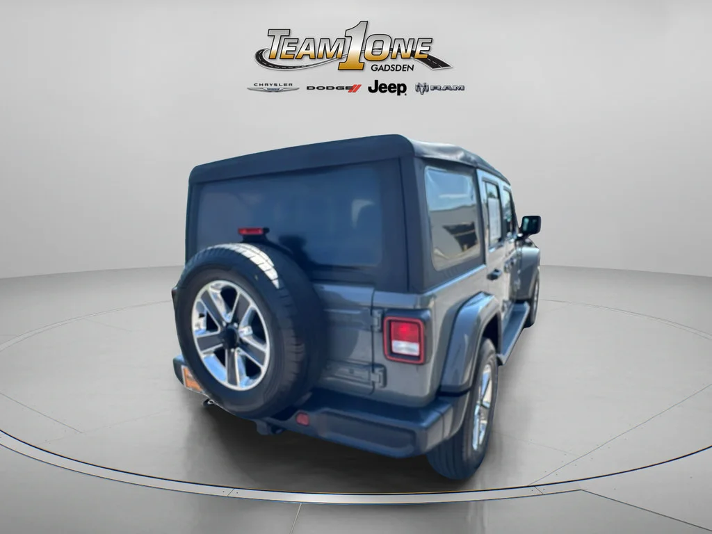 Used 2018 Sting-Gray Clearcoat Jeep Sahara image 7